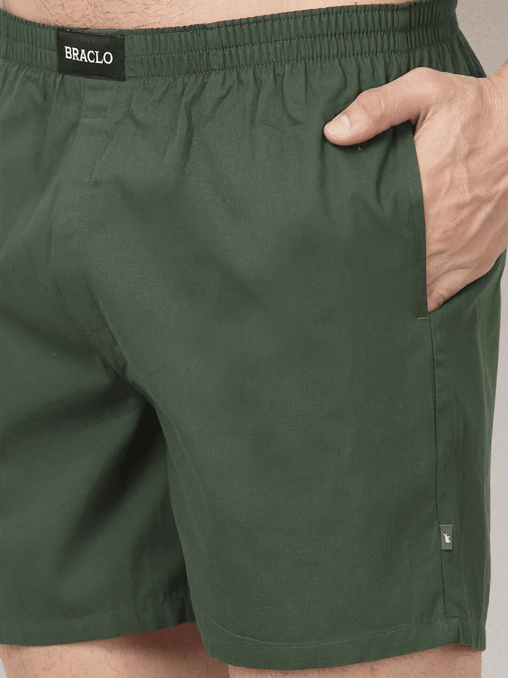 Airy Ultra Lite Boxers- Relaxed Green - Braclo