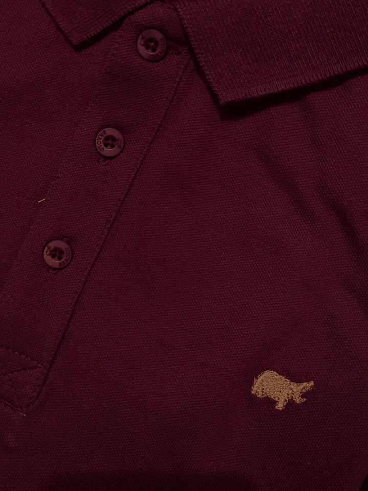 Textured Pique Polo Shirt