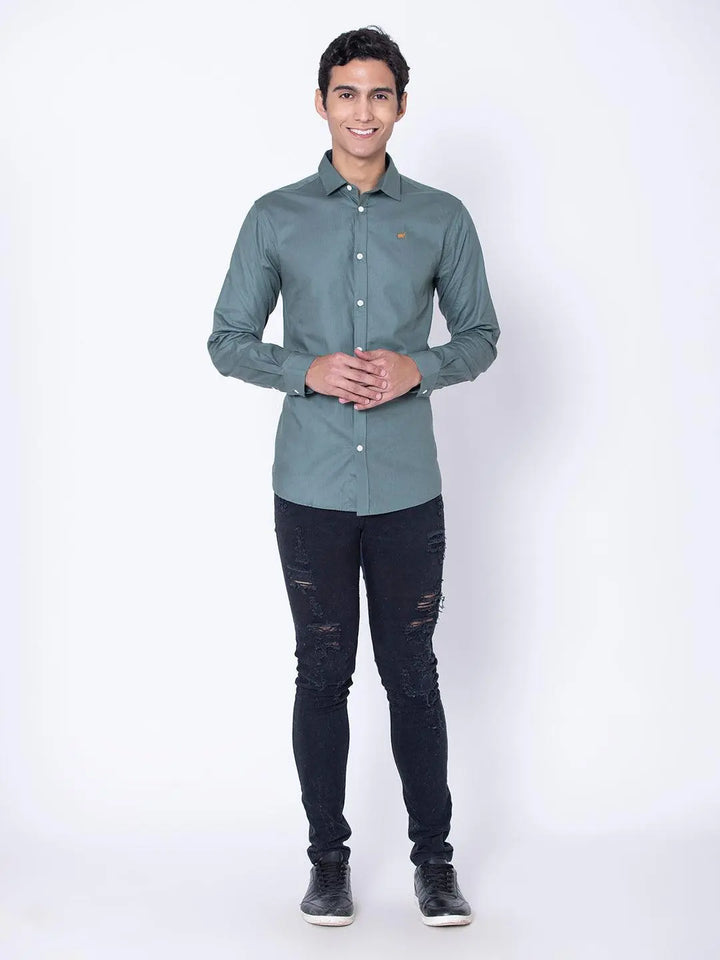 Forest Green Casual Shirt - Braclo