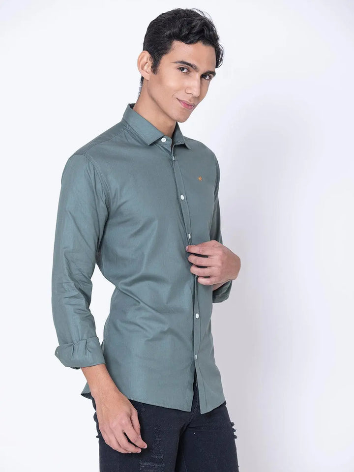 Forest Green Casual Shirt - Braclo